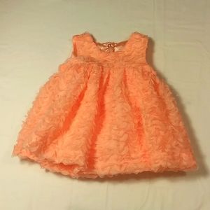 Cat & Jack sleeveless Easter dress , diapper cover